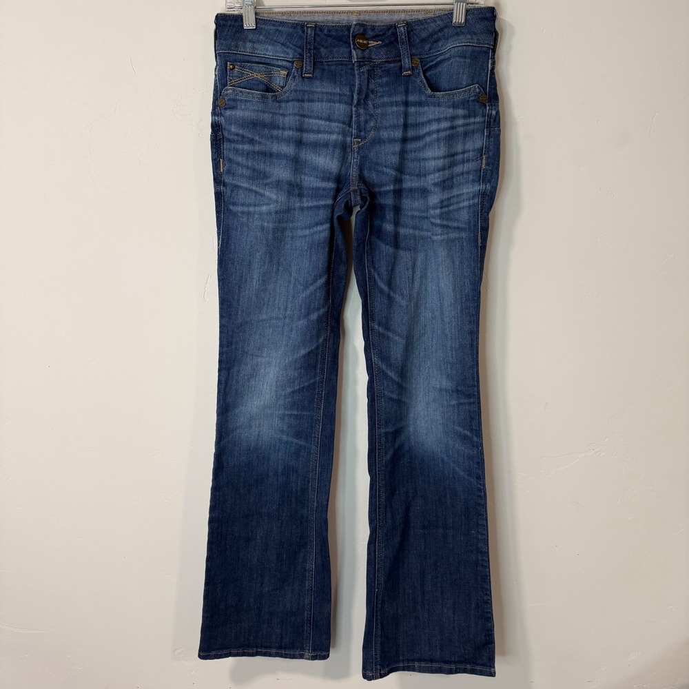 Ariat Womens Leila Bootcut Jeans 29R Blue R.E.A.L. Stretch‎ Denim Irvine Western